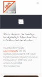 Mobile Screenshot of irislicht.at